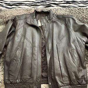 vintage authentic leather jacket